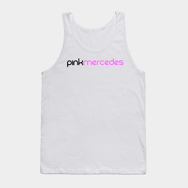 Pink Mercedes Tank Top by GreazyL